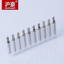 밀링 커터 10 개/몫 3.175mm CNC 라우터 비트 각도 45 PCB 엔드 밀 카바이드 커터 기계 액세서리, 03 J3 4003
