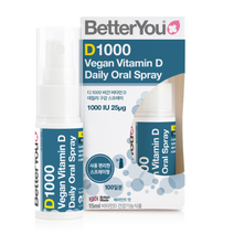 베러유 D1000 비건 비타민D 데일리 구강스프레이, 15ml, 4개
