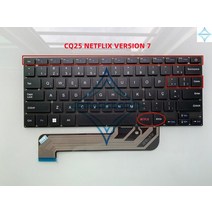 키보드 무선키보드 게임키보드새로운 CQ25 BR Compaq 프리자리오 멀티 레이저 레거시 XK-HS002 MB27716022, 한개옵션2