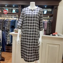 앤디스클라인 NC05 체크린넨원피스 A2LBO628