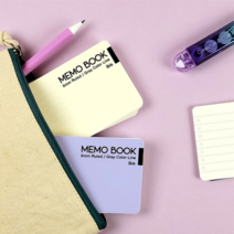 줄있는 나만의 미니 토익 단어장 수첩 메모장 노트 휴대 전화번호, 퍼플