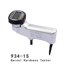 경도 측정기 디지털 934-1 Barcol 시험기 휴대용 알루미늄 합금 황동 유리 금속, [01] WHITE