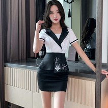 미용유니폼 스파 야간 작업복 기술자 족욕 가게 미용사 발 치료 작업복 여성 기술자 옷 마사지 호텔 대형 피부관리사유니폼