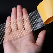 초강력 양면 테이프 yx 20m 메쉬 고점도 투명 그리드 유리 그리드 섬유 접착, 8mm