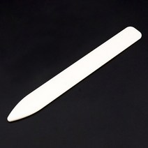 흰색 모조 암소 뼈 개조 트리밍 장치 크림핑 가장자리 밴딩 DIY 가죽 도구 종이 접기 나이프, [02] L