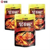 예이니식품 샘표 송추계곡 닭볶음탕 양념 3개(180gx3개) 여행캠핑간편요리소스조림, 6개, 180g
