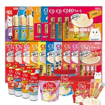 이나바 차오 츄루 고양이 파우치 간식 56g, 이나바 챠오츄르, 유산균참치4p(231)