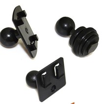 거치대 탑마운트.G마운트.E마운트 헤드브라켓 폰터스호환브라켓, ①원형브라켓