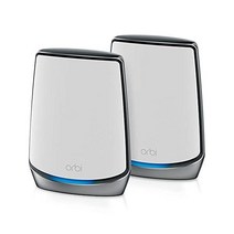 넷기어 Orbi Whole Home 트라이밴드 메시 WiFi 6 시스템(RBK852)+1개 위성 확장기 AX6000, 2-Pack