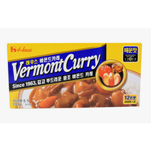 하우스식품주식회사 바몬드 분말카레 매운맛, 230g, 10개