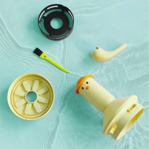 MY DUCK 데스트탑 진공 청소기 책상, 쿠팡 화이트