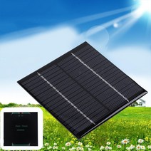 공구랑1.2W 18V 최선 전지 최선 전지 패널 에폭시 배터리 전원 충전기 모듈 보드, 한개옵션0