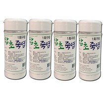 6형제소금 고급 용융소금 명품 미네랄 함초 구운 먹는 소금 함초죽염(220g)-육형제소금밭, 4개