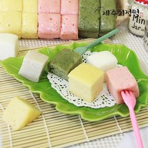 제주기정떡 자연발효 건강떡 쑥한판 1.9kg 64조각, 없음, 상세설명 참조