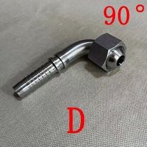 유압 피팅 메트릭 M10-M42 스레드 콘 호스 엔드 오일 파이프 커넥터 홀드 유형 튜브 고압, D bend_13MM to M24x1.5