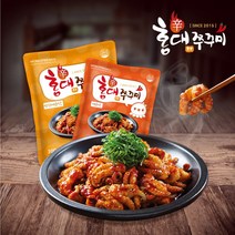 쭈꾸미볶음 [홍대쭈꾸미] 300g 6팩 수제양념 5분간편식, 매운맛 300g 3+약간매운맛 300g 3, 6개