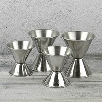 스텐 칵테일 지거 (4사이즈) 홈텐딩 계량컵 바텐더, 지거(3호)