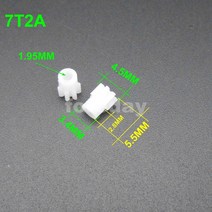 웜기어 베벨기어 톱니바퀴 20 개/몫 플라스틱 스퍼 기어 0.3M 0.5 M 모듈러스 조리개 0.8MM 1MM 2MM 7 8 9, 10 0.5M10T2.5A