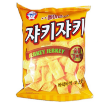 빙그레 쟈키쟈키 숯불갈비향 70g X 8개
