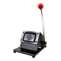 카드 제작 절단기 재단기 명함 PVC 수동 라운드 사진