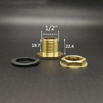 구리 물 탱크 커넥터 1/2 