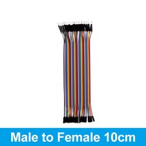 스마트전자칠판 전자칠판 MB-102 MB102 Breadboard 400 830 포인트 솔더리스 PCB 빵 보드 점퍼 와이어 듀폰 라인 테스트 Arduino 용 DIY 개발 키트, [14] Male to Female 10cm