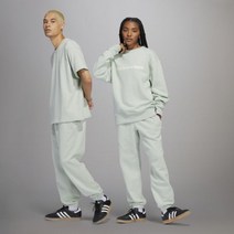 아디다스 퍼렐 윌리엄스 베이직 팬츠 (젠더 뉴트럴) 린넨 그린 HS4843