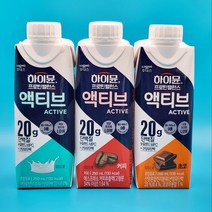 일동 하이뮨 액티브 250ml 오리지널 6개+ 커피 6개 + 초코 6개, 18개