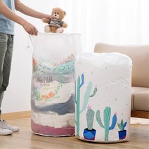 이불 정리법 보관팩 계절 옷정리 보관함 옷정리함 이불수납함 침구정리 거실수납장, 사슴