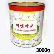 이엔 락교 ss1 3000g 1개, 1캔