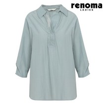 레노마레이디 레이스 셔츠 블라우스 라이트블루 CY32ST050-LB
