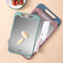 스텐도마 스테인레스 도마 스테인리스 항균304 스테인레스 스틸 커팅 보드 양면 도마 주방 과일 절단 롤링