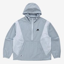 뉴발란스 UNI 경량 컬러블록 후드아노락 NBNAD22423 Light Blue