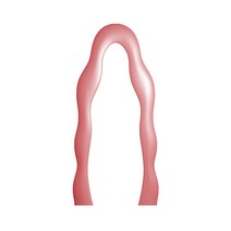 비정형거울 웨이브전신거울 불규칙 피팅 침실 가정용 현관 드레스룸, 기본, 핑크 80x170cm
