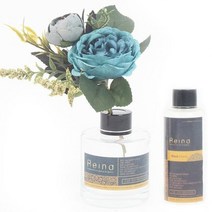 레이나퍼퓸 장미와동백 플라워디퓨저 150ml 2개, 핑크_투명화분병/자몽