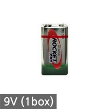로케트 9V 망간 건전지 6F22 FC-1 밧데리 10P 박스 1회용건전지 건전지 망간건전, 상품선택