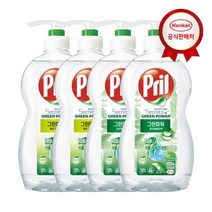 헨켈 프릴 그린파워 750ml x 4 1L x 4, 1L(리필)X4(알로에베라)