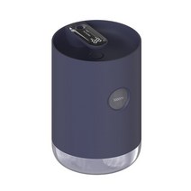 3000mah 홈 air 가습기 1l 휴대용 무선 usb 아로마 워터 미스트 디퓨저 led 배터리 수명 쇼 치료 가습기, 파란색, 1.Blue