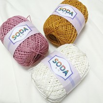 소다 SODA 폴리실 코바늘 가방 모자 소품, 7