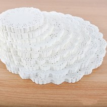 도일리페이퍼원형(9cm)100매 생일파티 선물포장, 상세페이지 참조