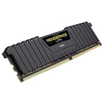 Corsair 벤전스 LPX 블랙 16GB (2x8GB) DDR4 3600 (PC4-28800) C16 1.35V AMD & 인텔 최적화 데스크탑 메모리