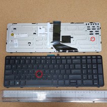 브랜드없음 키보드(영문블랙)HP ZBook 15 G2 17 733688-001(TP-O BL-O)15 G1 한글스티커포함, 상세정보참조, 상세정보참조, 백라이트없음(X)