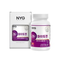 캐나다 파이토젠 대두 이소플라본 식물성 에스트로겐 헤스페리딘 콜라겐 파이토케미컬 40대 50대 60대 갱년기에좋은 뼈 건강 중년 여성 여자 영양제 배지캡슐 식약처인증 건강기능식품, 1개(60캡슐/2개월분)