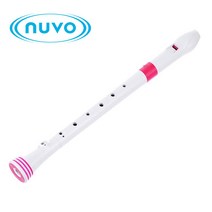 Nuvo 리코더 - White / Pink 저먼식 (N320RDPKG), *