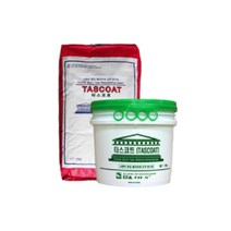 타스코트 분말 액상 세트 폴리머 시멘트 도막방수재 10kg+25kg, 분말 녹색 + 액상