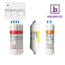 청호정수기필터 호환 CHP-5450S 휘카페2 프리미엄 세디블럭+RO+포스트 5개 1년세트, A. 9인치복합단방향5개 CHP-5450S클립포함