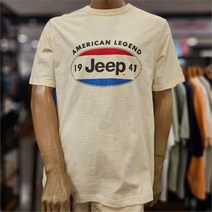 지프 JEEP NC10 삼색 타원 반팔 티셔츠 GL2TSU108