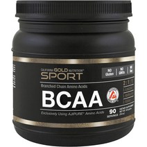 California gold nutrition 캘리포니아골드뉴트리션 BCAA 분말 AjiPure 분지쇄 아미노산 근육지원 16 oz(454 g)