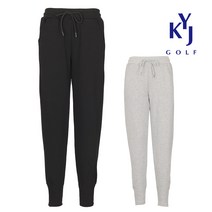 [김영주골프]겨울 기모 슬림핏 여성조거팬츠 KLWLSL22