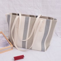 선빛 뜨레주 빅 숄더백 여성 데일리 심플 면 캔버스 가방 크로스 쇼퍼백